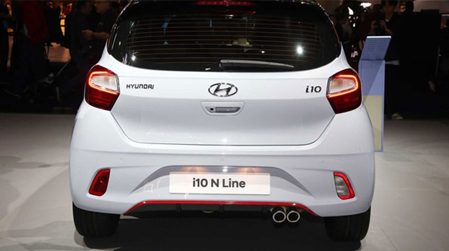 Cận cảnh Hyundai i10 N-Line 2020 với thiết kế thể thao và năng động hơn